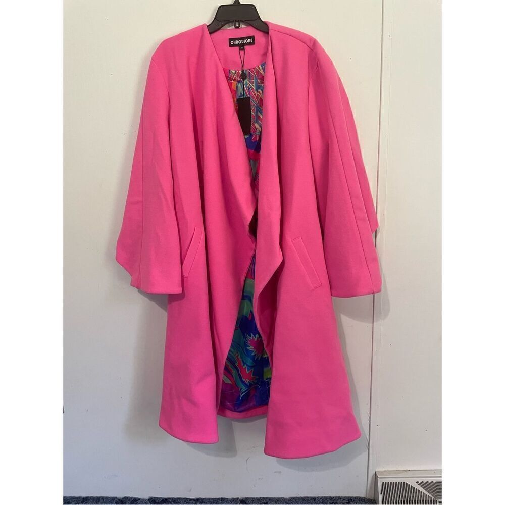 Brand New Chaouiche Women’s XS Reversible Pink Western Style Overcoat Jacket